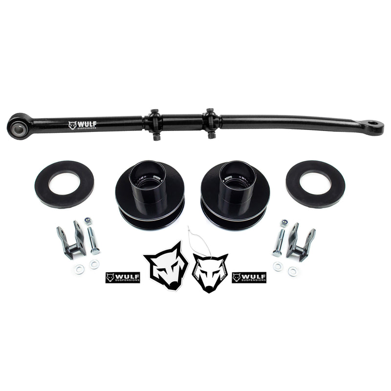 2.5" Front Leveling Lift Kit w/ Shock Ext For 2005-2016 Ford F250 F350 4X4