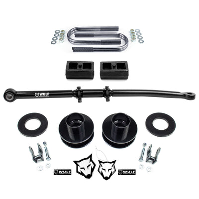 2.5" Front 2" Rear Lift Kit w/ Shock Extenders For 2005-2010 Ford F250 F350 4X4
