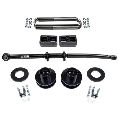 2.5" Front 2" Rear Lift Kit w/ Shock Extenders For 2011-2016 Ford F350 4X4