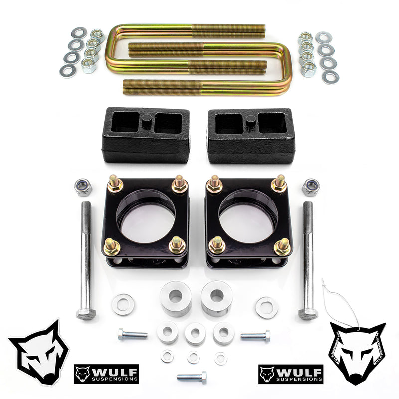 3" Front 2" Rear Leveling Lift Kit with Diff Drop For 2007-2021 Toyota Tundra