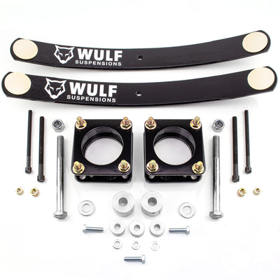 3" Front 2" Rear Leveling Lift Kit w/ Add-A-Leaf For 2007-2021 Toyota Tundra 4X4