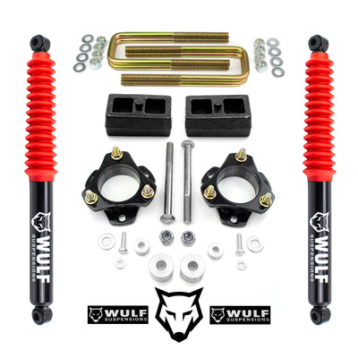 3" Front 2" Rear Leveling Lift Kit w/ Shocks For 1995-2004 Toyota Tacoma 4X4