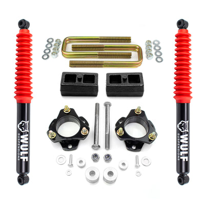 3" Front 2" Rear Leveling Lift Kit w/ Shocks For 1995-2004 Toyota Tacoma 4X4