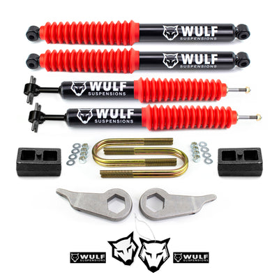 3" Front 2" Rear Leveling Lift Kit w Shocks For 1998-2011 Ford Ranger 2WD 4X4
