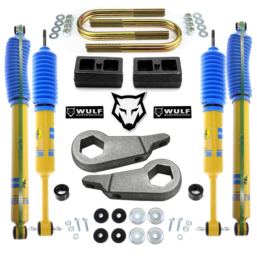 Protune Front 2" Leveling Lift Kit + Shock Extenders For 1998-2011 Ford Ranger 2WD