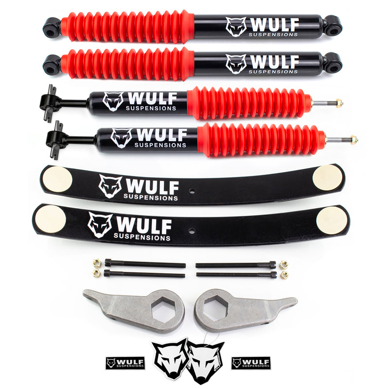 3" Front 2" Rear Leveling Lift Kit w/ Add-A-Leaf For 1998-2011 Ford Ranger 4X4
