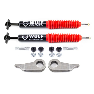 3" Front Leveling Lift Kit w/ WULF Extended Shocks For 1998-2011 Ford Ranger 4X4